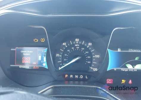 2017 Ford Fusion Hybrid Se из США, поврежденный, VIN 3FA6P0LU9HR324053